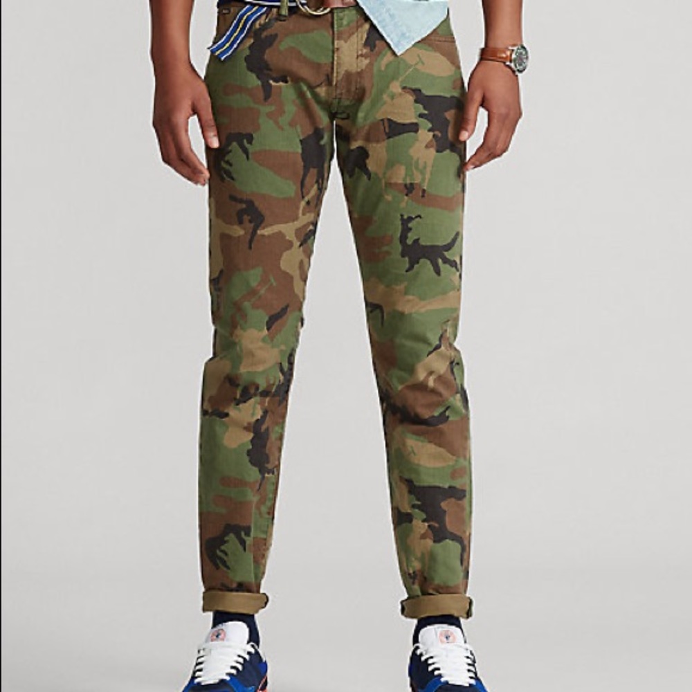 Camouflage Varick Slim Straight Jeans